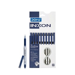 DOMS INXON Ball Pen - Blue - Set of 10